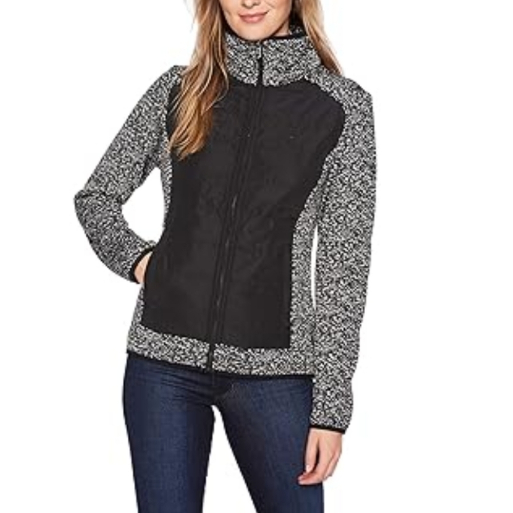 Jack Wolfskin Womens Belleville Crossing Midweight Hybrid Insulated Fleece